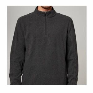 Mondetta Outdoor Project Charcoal Quarter-Zip‎ Pullover NWT